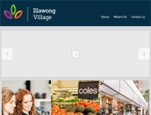 Tablet Screenshot of illawongvillage.com.au